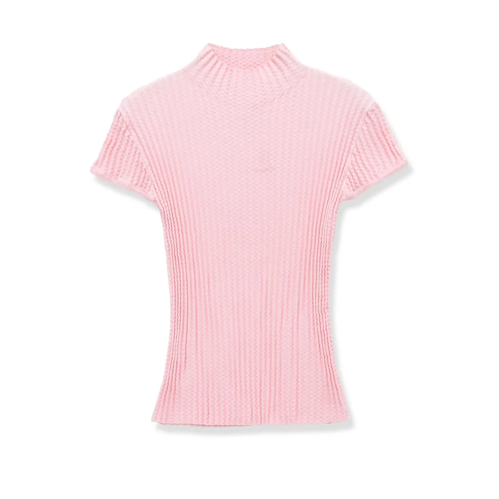 WOMEN 2026 Summer New Fashion standup collar Knitted Sweater Retro Short Sleeve All-match Casual Female Pullovers Chic Tops
WOMEN 2026 Summer New Fashion standup collar Knitted Sweater Retro Short Sleeve All-match Casual Female Pullovers Chic Tops