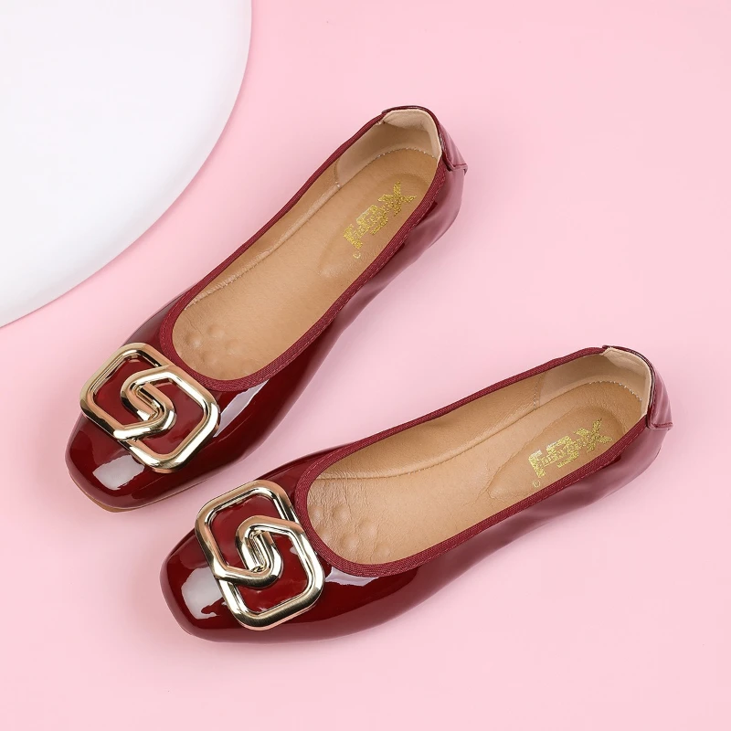 Ballet Style Flat Head Soft Bottom Women's Shoes Spring Autumn Season Low Cut Flat Bottom Shoes Rubber Upgraded
Ballet Style Flat Head Soft Bottom Women's Shoes Spring Autumn Season Low Cut Flat Bottom Shoes Rubber Upgraded