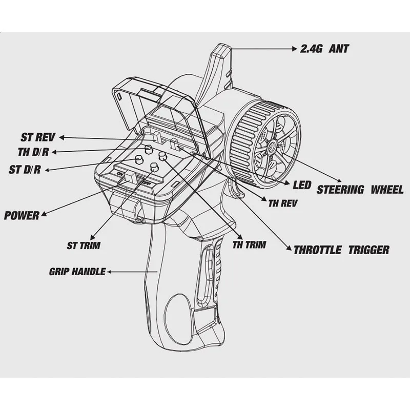 2CH Upgrade Remote Control JDM-139-F Climbing Pickup Remote Control 1:24 F150 Pickup Remote Control DIY Gifts For Boys
2CH Upgrade Remote Control JDM-139-F Climbing Pickup Remote Control 1:24 F150 Pickup Remote Control DIY Gifts For Boys