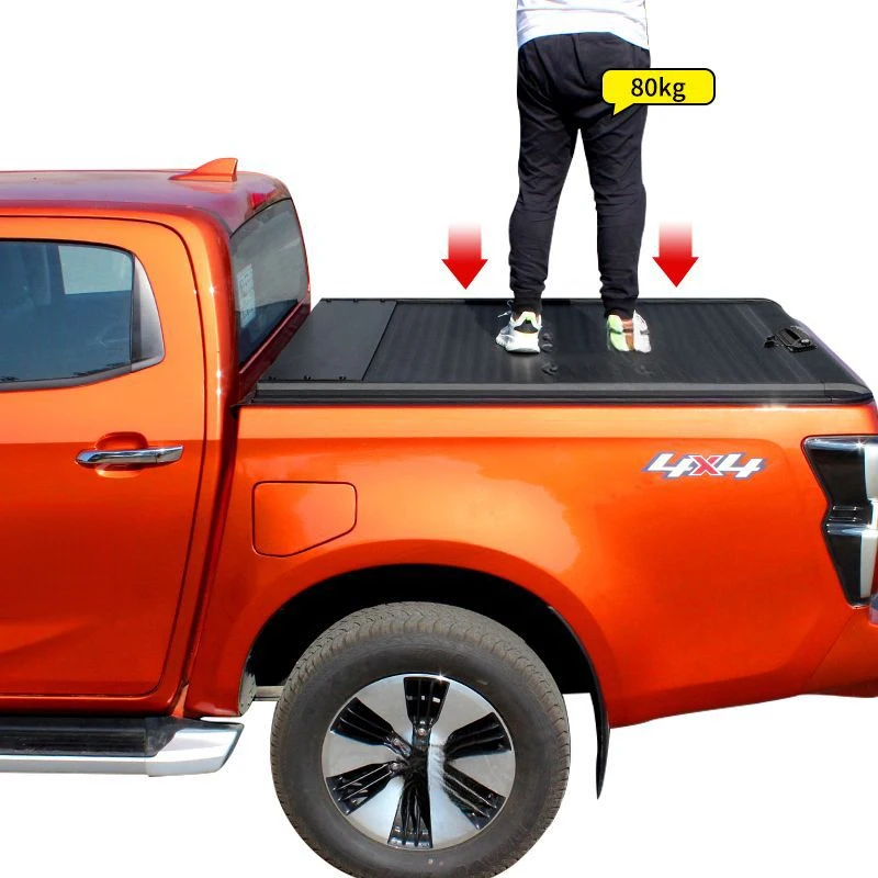 High Quality Retractable Soft Roll Up Tonneau Cover Waterproof Pickup Truck Bed Cover Gladiator Great Wall Cannon Modificati
High Quality Retractable Soft Roll Up Tonneau Cover Waterproof Pickup Truck Bed Cover Gladiator Great Wall Cannon Modificati