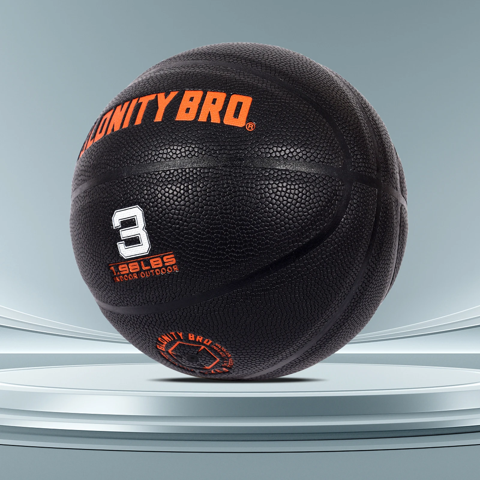 Small Weighted Basketball,22.2''-1.32/1.98LBS Trainer Heavy Basketball-Black Orange-Durable-For Improving Handling Dribbling
Small Weighted Basketball,22.2''-1.32/1.98LBS Trainer Heavy Basketball-Black Orange-Durable-For Improving Handling Dribbling