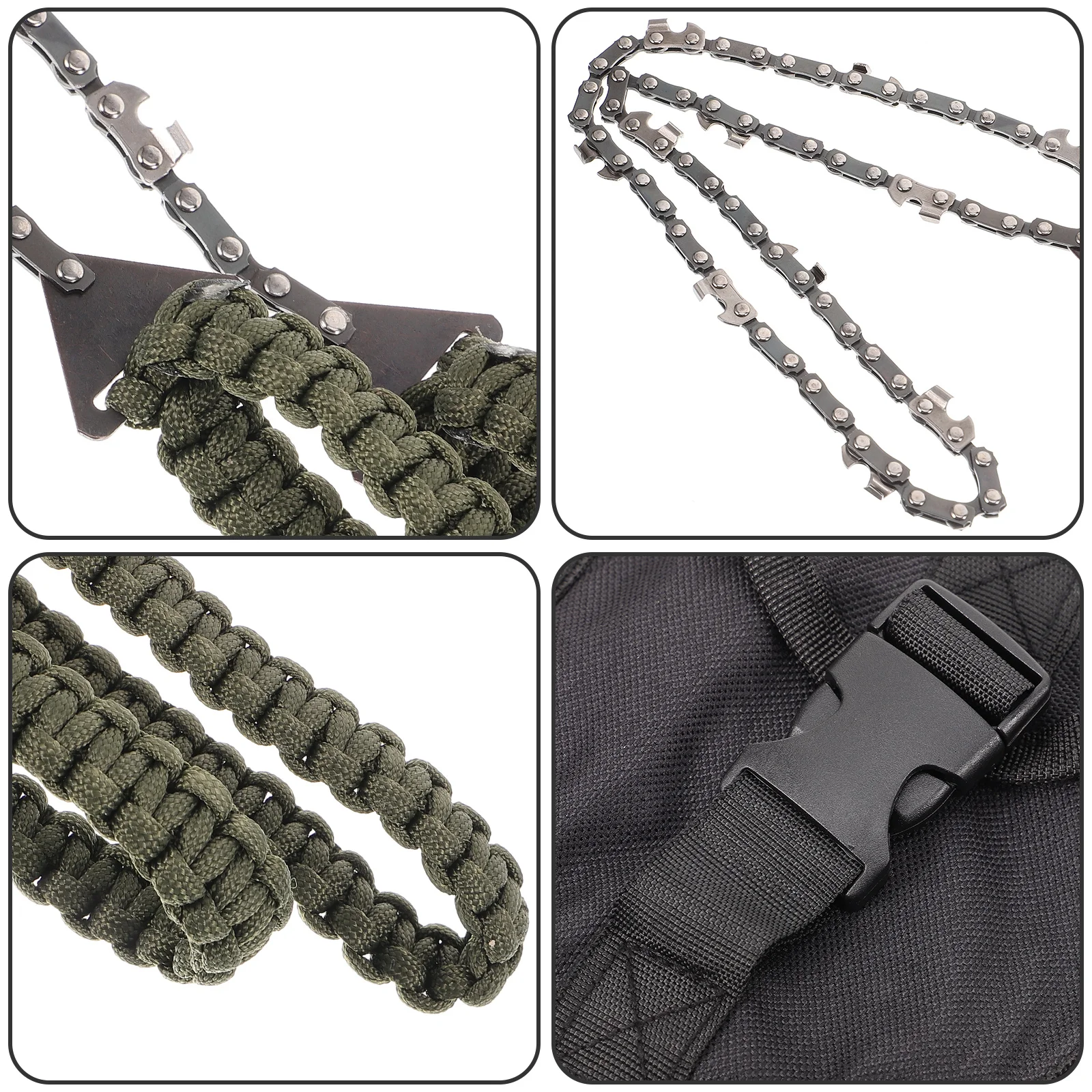 Portable Pocket Chainsaw Outdoor Survival Manual Saw Camping Cutting Tool Wood Wire Saw Emergency Equipment Chainsaw Tool
Portable Pocket Chainsaw Outdoor Survival Manual Saw Camping Cutting Tool Wood Wire Saw Emergency Equipment Chainsaw Tool