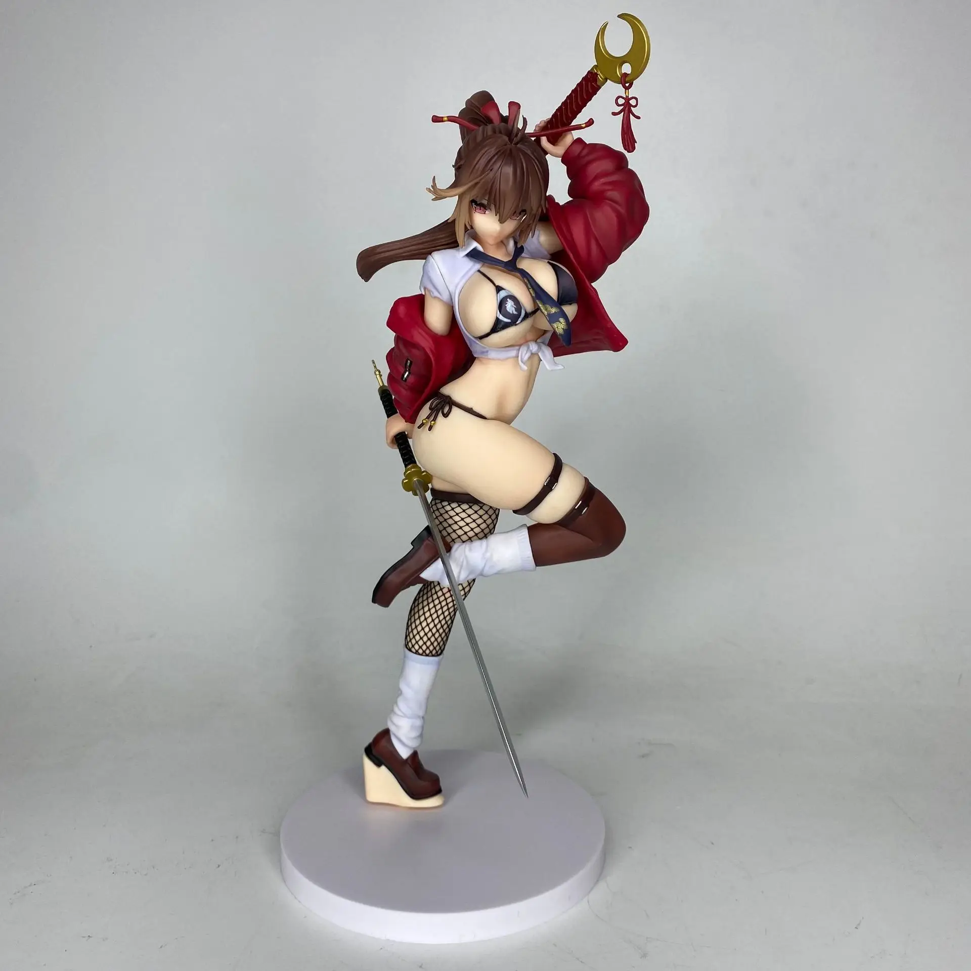 Anime Bishoujo Figure Secret Two Sword Style Kagenui Mai 1/6 Scale Painted Figure For Adult Anime Collection Desktop Display
Anime Bishoujo Figure Secret Two Sword Style Kagenui Mai 1/6 Scale Painted Figure For Adult Anime Collection Desktop Display