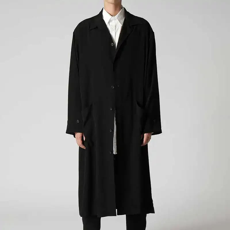 YOJI OOAK оригинальный дизайн, триацетатная смесь, свободная рубашка средней длины, пальто, кардиган с большим карманом, мужское пальто
YOJI OOAK оригинальный дизайн, триацетатная смесь, свободная рубашка средней длины, пальто, кардиган с большим карманом, мужское пальто