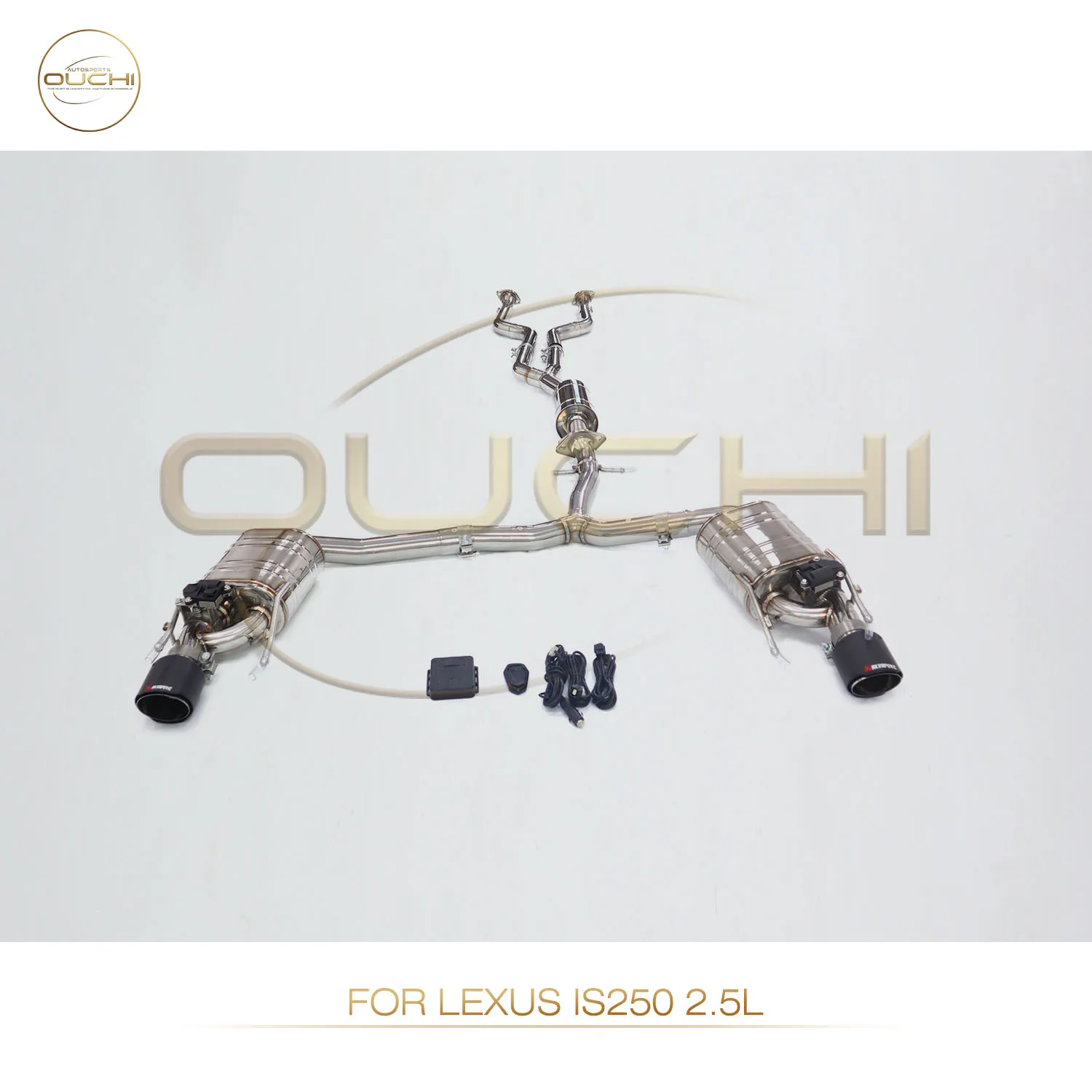Ouchi Stainless Steel Exhaust System Performance Catback For Lexus IS250 2.5L Muffler With Valve
Ouchi Stainless Steel Exhaust System Performance Catback For Lexus IS250 2.5L Muffler With Valve