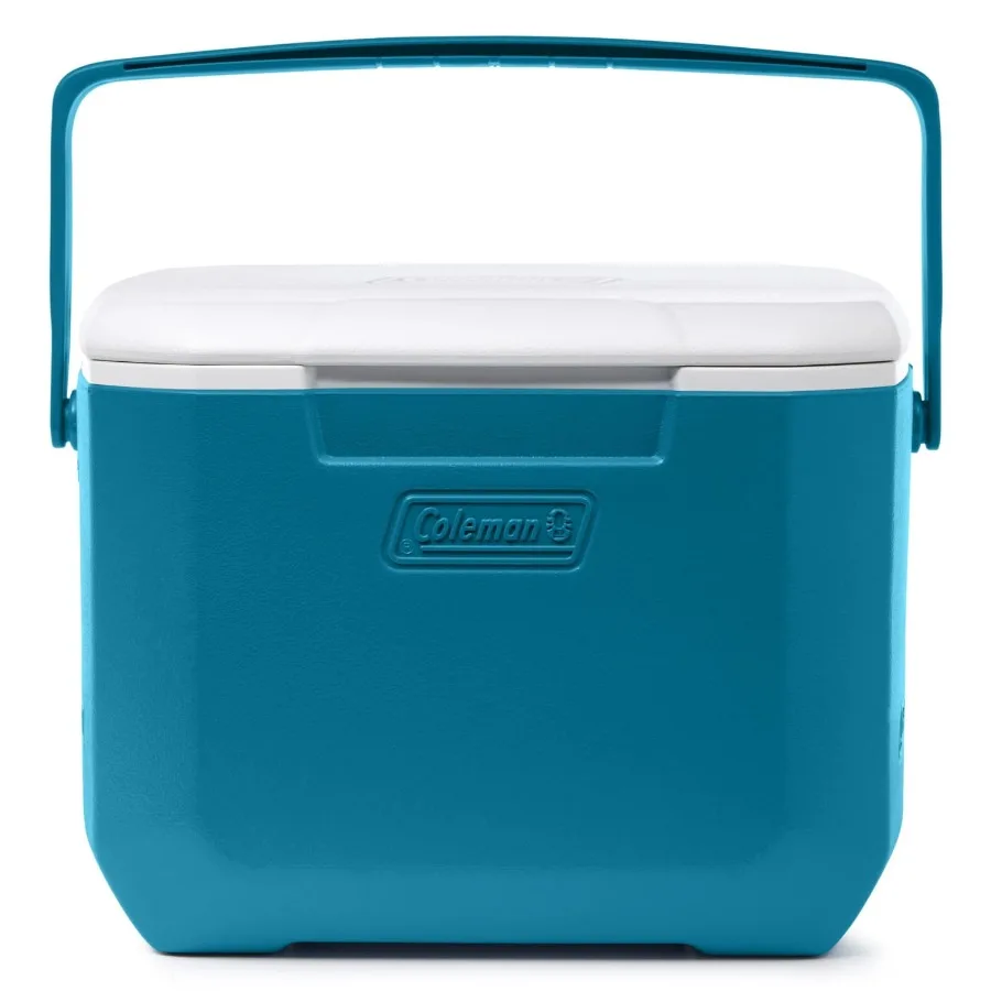 Portable hard cooler for outdoor use, durable plastic body, blue color, 16-quart capacity with 11-can storage and extended ice
Portable hard cooler for outdoor use, durable plastic body, blue color, 16-quart capacity with 11-can storage and extended ice