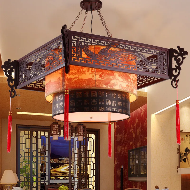 Chinese retro small chandelier living room hotel antique lamp teahouse box classical hot pot shop sheepskin lamp wood art Guocha
Chinese retro small chandelier living room hotel antique lamp teahouse box classical hot pot shop sheepskin lamp wood art Guocha