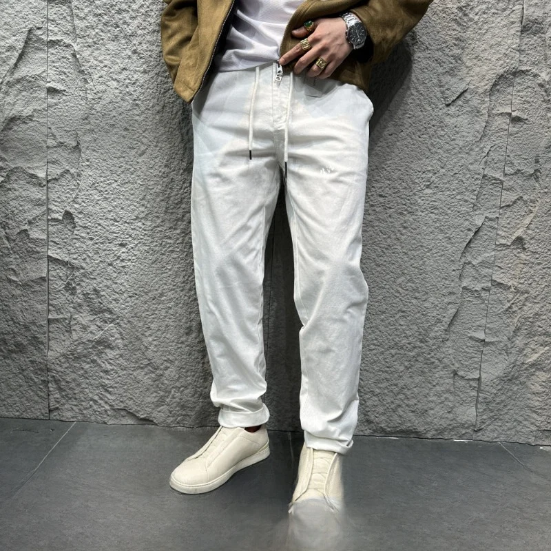 Washed Cotton Linen Men's Casual Pants Breathable Comfortable Simple Style Spring Summer Straight Leg Pants
Washed Cotton Linen Men's Casual Pants Breathable Comfortable Simple Style Spring Summer Straight Leg Pants