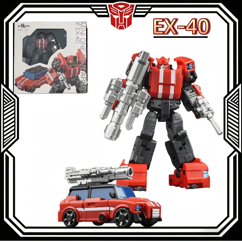 In Stock Transformers Ironfactory IF EX-40 EX40Cliffjumper Mini One Man Army Mini Scale Action Figures Collectible Toys
In Stock Transformers Ironfactory IF EX-40 EX40Cliffjumper Mini One Man Army Mini Scale Action Figures Collectible Toys