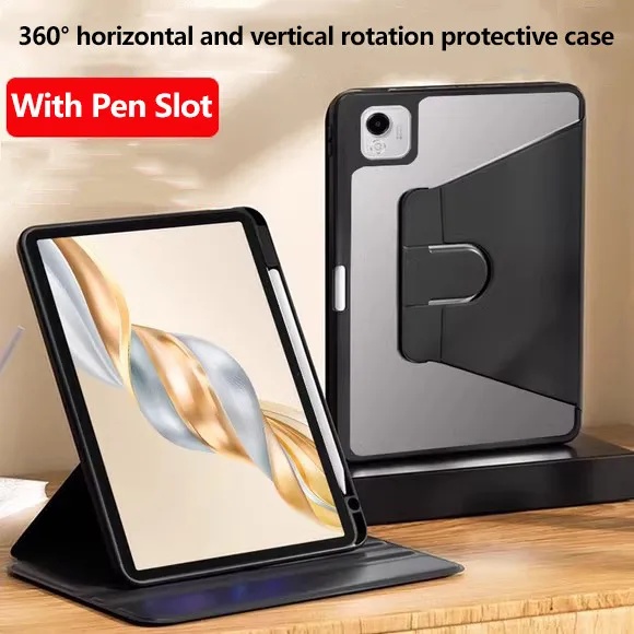 Rotation Acrylic Case For Honor Pad X9a 11.5 2025 X9 Pro V9 X9 11 11.5 MatePad SE11 2024 Leather Protective Cover With Pen Slot
Rotation Acrylic Case For Honor Pad X9a 11.5 2025 X9 Pro V9 X9 11 11.5 MatePad SE11 2024 Leather Protective Cover With Pen Slot