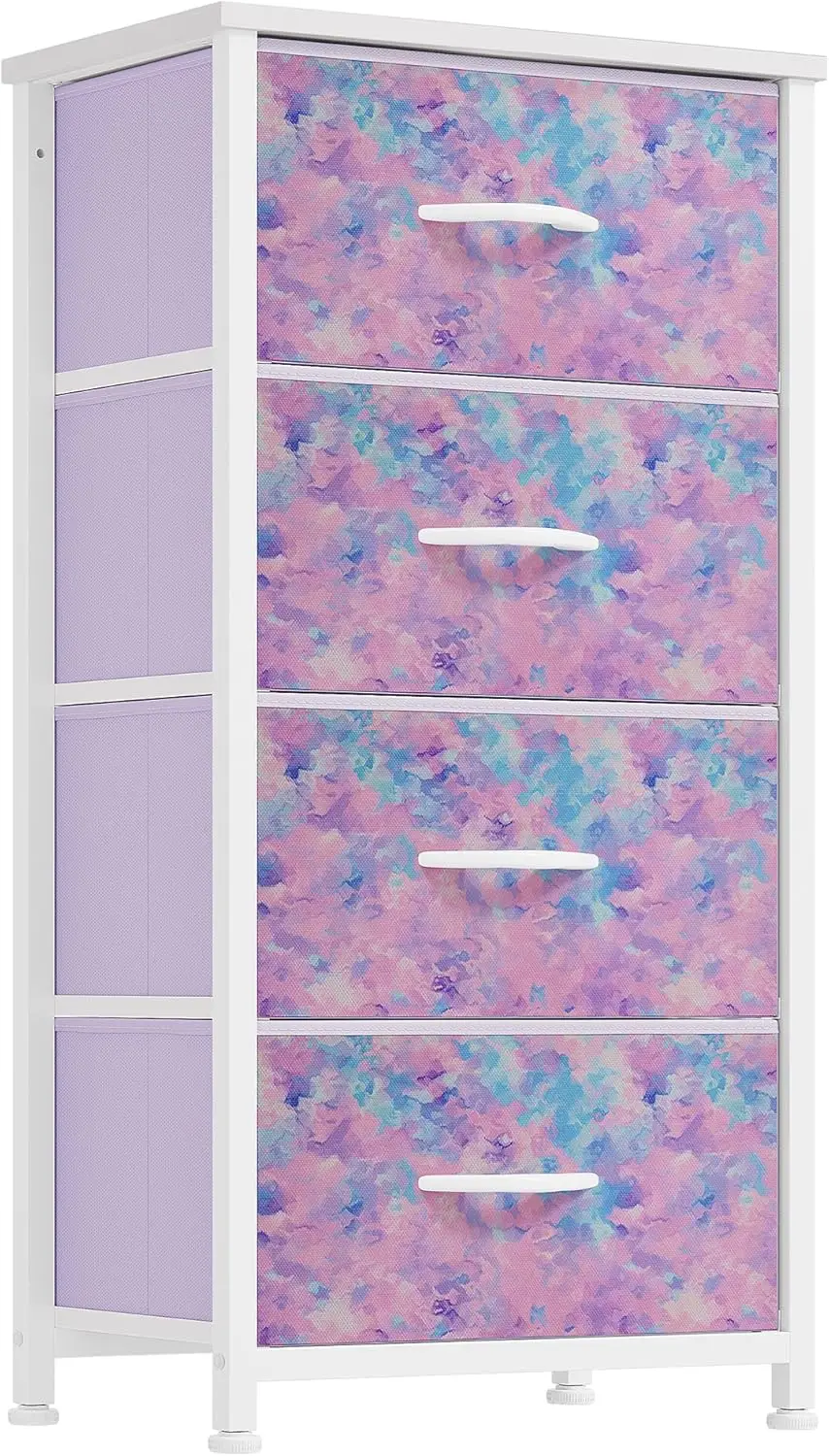 Dresser with 4 Drawers - Storage Tower Unit, Dresser for Bedroom, Living Room, Closets - Sturdy Steel Frame, Wooden Top &
Dresser with 4 Drawers - Storage Tower Unit, Dresser for Bedroom, Living Room, Closets - Sturdy Steel Frame, Wooden Top &