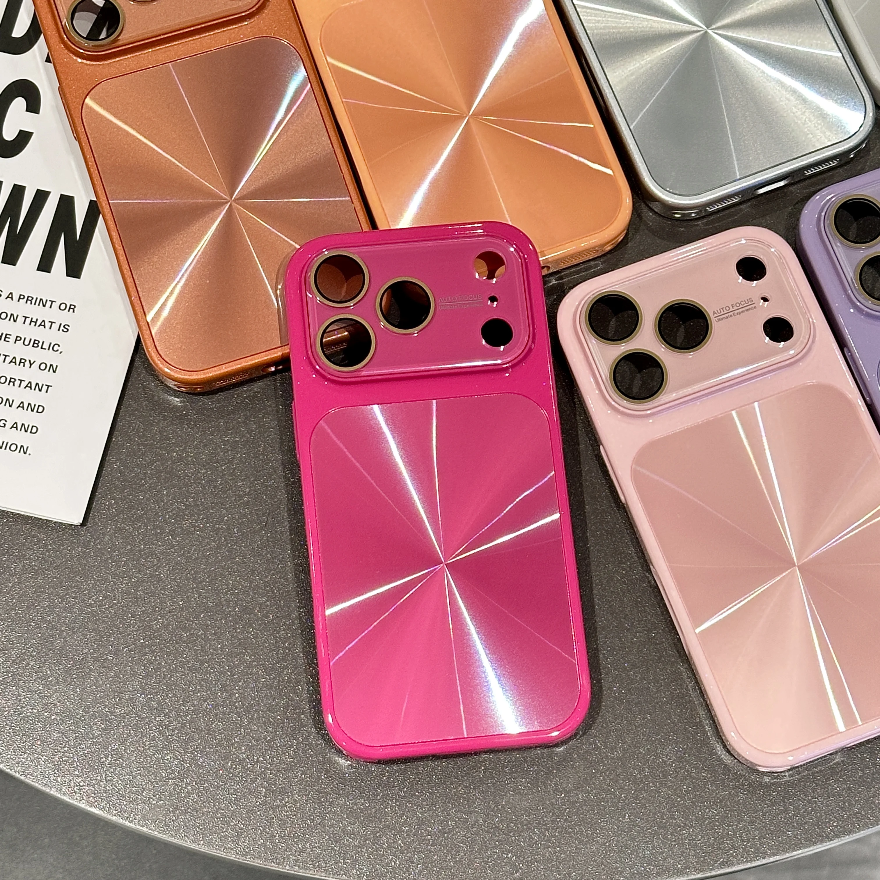 Plating Laser Aurora CD Texture Shockproof Phone Case For iPhone 17 Pro Max 16 15 14 13 Pro Max Lens Protective Cover
Plating Laser Aurora CD Texture Shockproof Phone Case For iPhone 17 Pro Max 16 15 14 13 Pro Max Lens Protective Cover