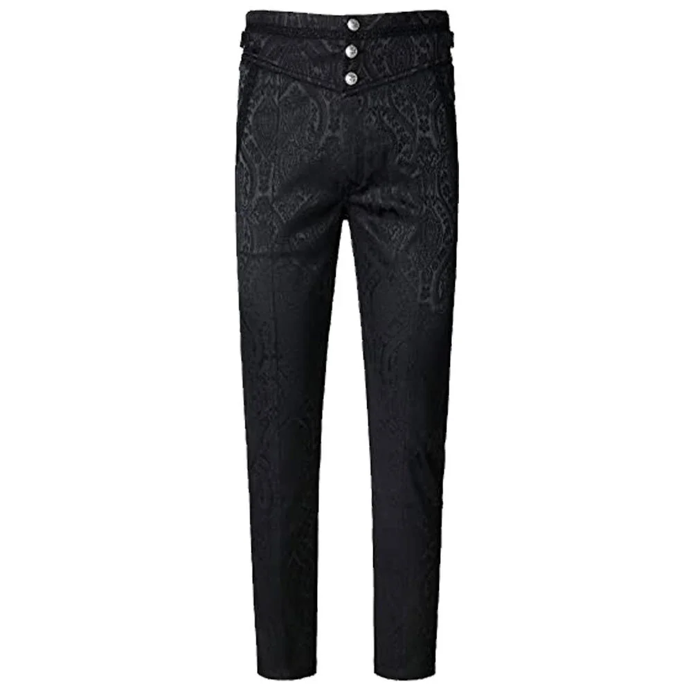 Pant Men's Pants Gothic Pants Mens Solid Steampunk Victorian Pants Trousers Vintage Cosplay Costume Trousers Comfy
Pant Men's Pants Gothic Pants Mens Solid Steampunk Victorian Pants Trousers Vintage Cosplay Costume Trousers Comfy