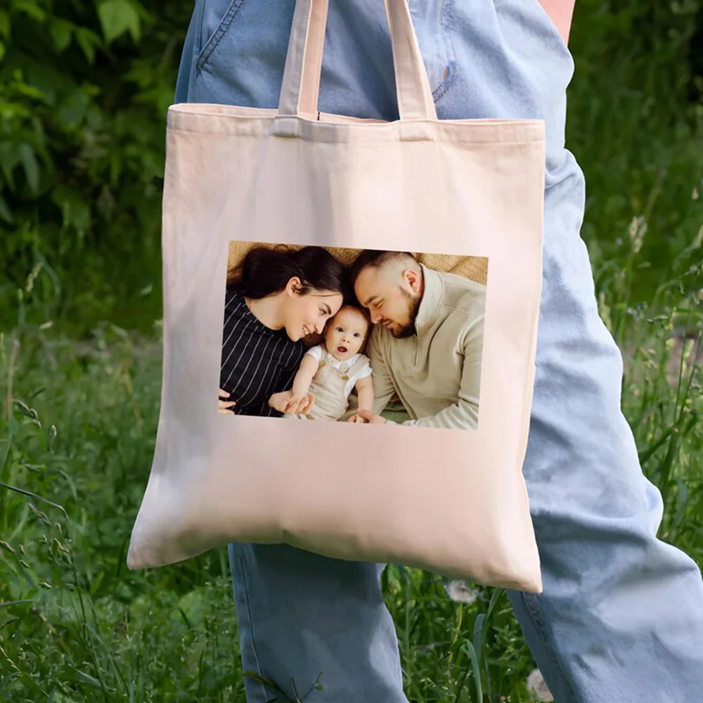 Eco Friendly Reusable Canvas Tote Bag Custom Family Portrait Print Large Capacity Bag For Elder Female Relative Daily Shopping
Eco Friendly Reusable Canvas Tote Bag Custom Family Portrait Print Large Capacity Bag For Elder Female Relative Daily Shopping