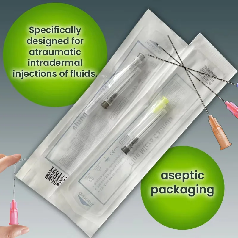 20pcs Factory Disposable Mirco Syringe cannula 18g 22g 25g 50mm 70mm blunt tip needle cannula for beauty filler
20pcs Factory Disposable Mirco Syringe cannula 18g 22g 25g 50mm 70mm blunt tip needle cannula for beauty filler