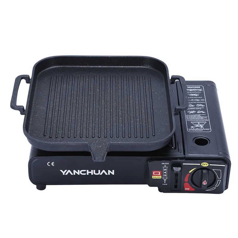 Новая тенденция, газовая плита для барбекю, алюминиевая антипригарная сковорода для жарки, корейский гриль для кемпинга, кастрюли, сковороды и сковородки
Новая тенденция, газовая плита для барбекю, алюминиевая антипригарная сковорода для жарки, корейский гриль для кемпинга, кастрюли, сковороды и сковородки