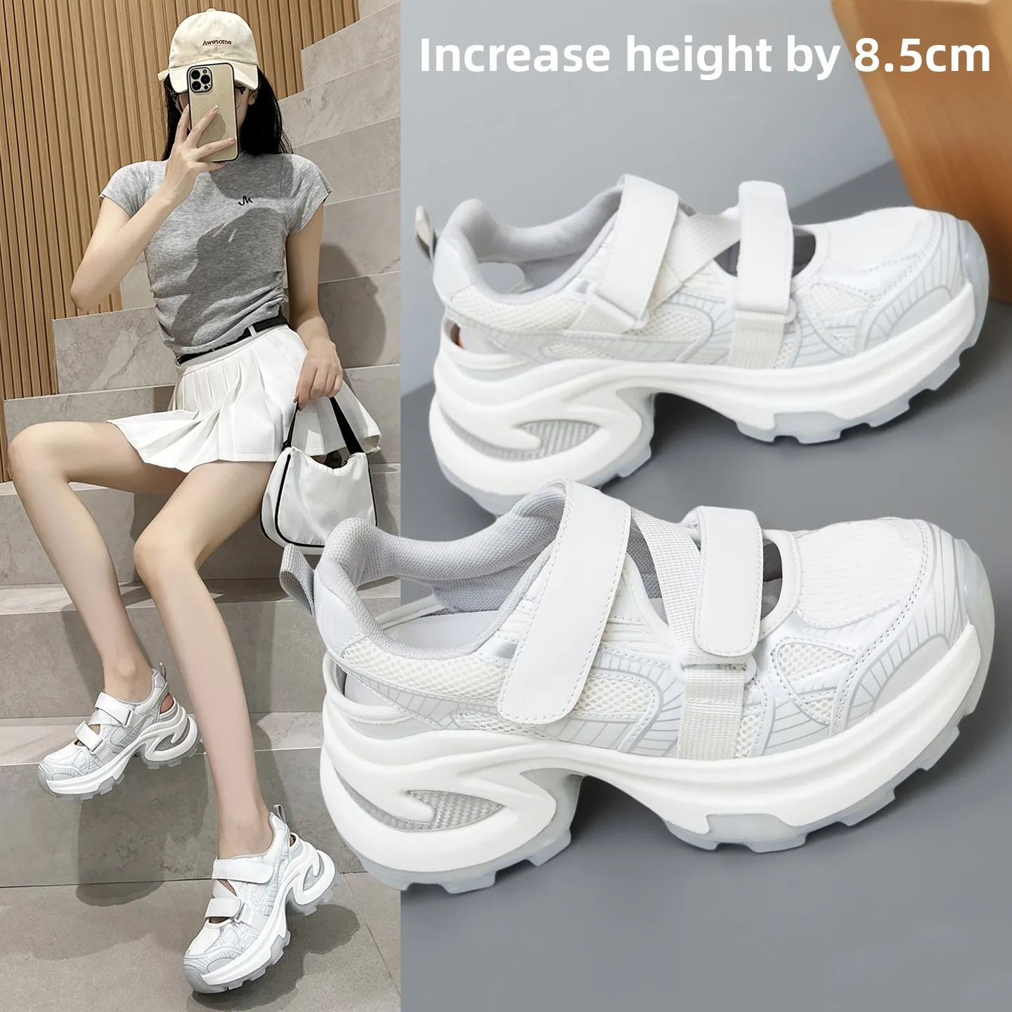 Women's Summer Hollow out Casual Sports Sandals Small Size 3 32 33 Versatile Dad oes Suitable for Skirts High Breathabili
Women's Summer Hollow out Casual Sports Sandals Small Size 3 32 33 Versatile Dad oes Suitable for Skirts High Breathabili