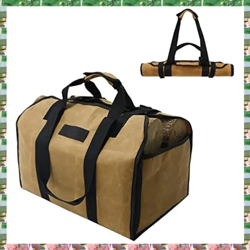 1 PCS Firestarter Storage Canvas Firewood Bag Carrier Tote 47X31x37cm Fireplace Firewood Pile Rack Firewood Carrier Bag
1 PCS Firestarter Storage Canvas Firewood Bag Carrier Tote 47X31x37cm Fireplace Firewood Pile Rack Firewood Carrier Bag