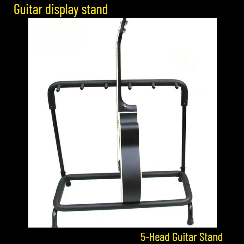 Multi-Head Row Style Guitar Stand Wood Folk Bass Display Multiple Guitars
Multi-Head Row Style Guitar Stand Wood Folk Bass Display Multiple Guitars