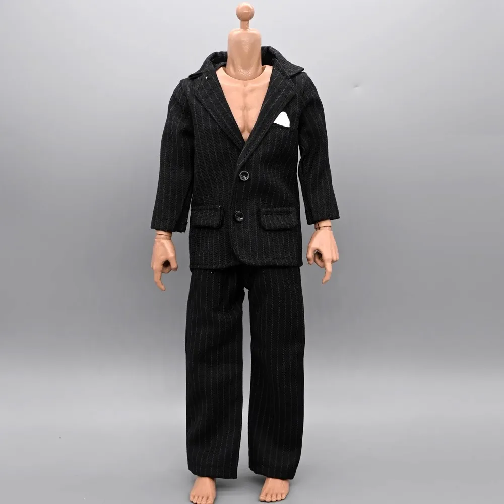 1/6 Male Soldier Clothing Accessories Casual Striped Suit Coat Pants Model Fit 12" Action Figures Body In Stock
1/6 Male Soldier Clothing Accessories Casual Striped Suit Coat Pants Model Fit 12" Action Figures Body In Stock