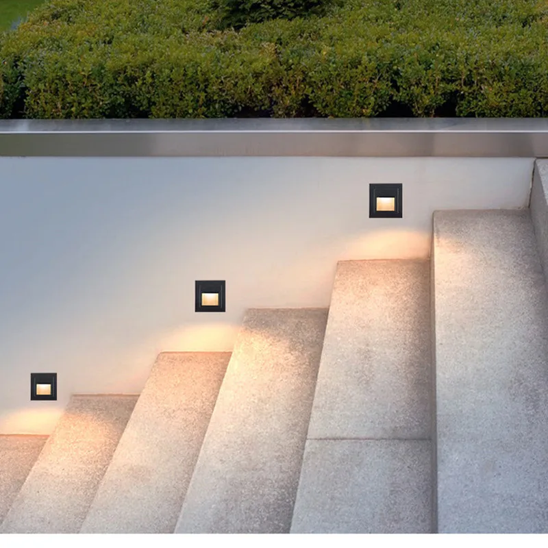 LED Wall Lamp 5W Waterproof LED Stair Step Light Recessed Buried Lamp Indoor/Outdoor Waterproof Staircase Step light 85-265V
LED Wall Lamp 5W Waterproof LED Stair Step Light Recessed Buried Lamp Indoor/Outdoor Waterproof Staircase Step light 85-265V