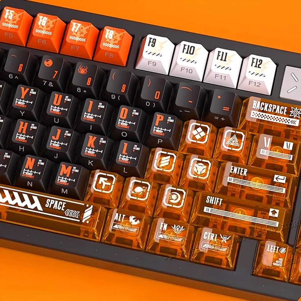 Horizon Small Full Set Side Engraved PC Transparent Cherry Height Custom Keycaps Suitable for MX Switches Mechanical Keyboards
Horizon Small Full Set Side Engraved PC Transparent Cherry Height Custom Keycaps Suitable for MX Switches Mechanical Keyboards