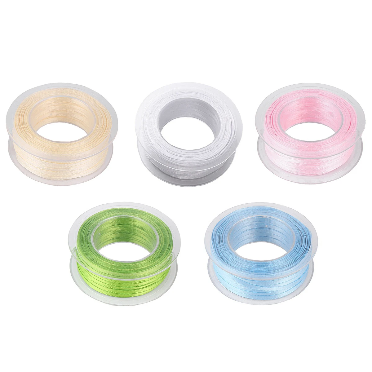 Polyester Webbing Ribbons Double Sided Wrapping Strip for Crafts Baking Gift Balloon Cake Decorations Lightweight Silk Ribbon
Polyester Webbing Ribbons Double Sided Wrapping Strip for Crafts Baking Gift Balloon Cake Decorations Lightweight Silk Ribbon