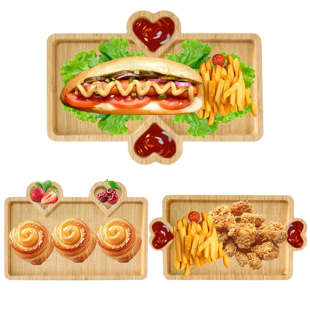 A Romantic Heart-shaped Bamboo Party Tray, Bamboo Fruit and Snack Tray, Partitioned Tray, Party Food Plate For Holidays
A Romantic Heart-shaped Bamboo Party Tray, Bamboo Fruit and Snack Tray, Partitioned Tray, Party Food Plate For Holidays