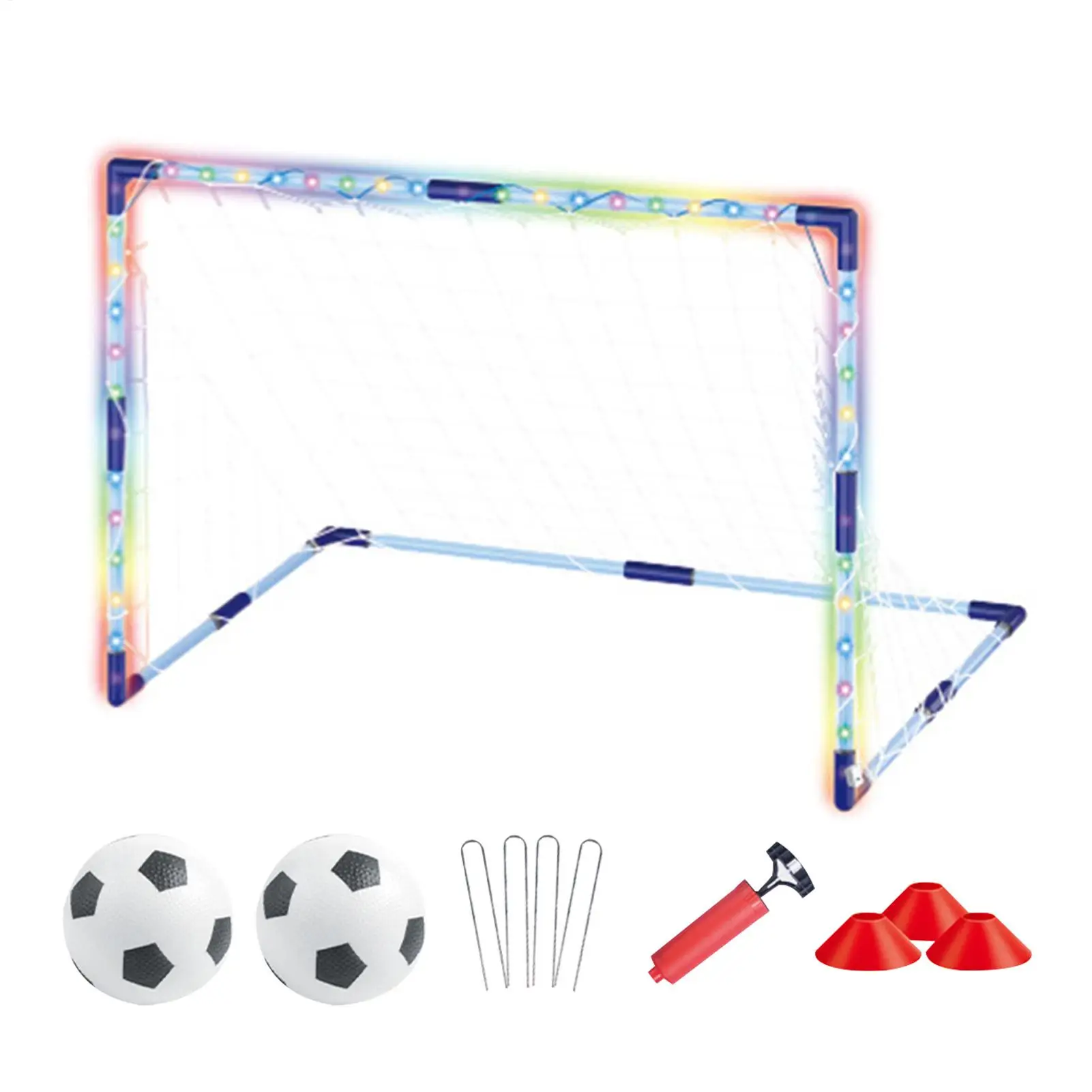 Small Soccer Goal Kids Pop-Up Soccer Goal Set Football Goal Screen Portable Sports Equipment For Indoor Playground Beach
Small Soccer Goal Kids Pop-Up Soccer Goal Set Football Goal Screen Portable Sports Equipment For Indoor Playground Beach