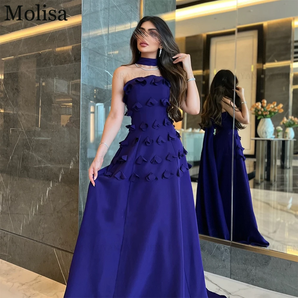 MOLISA Саудовская Аравия Элегантные платья для торжественных случаев по индивидуальному заказу 2025 Новые трапециевидные платья без бретелек длиной до пола, вечерние платья для выпускного вечера
MOLISA Саудовская Аравия Элегантные платья для торжественных случаев по индивидуальному заказу 2025 Новые трапециевидные платья без бретелек длиной до пола, вечерние платья для выпускного вечера