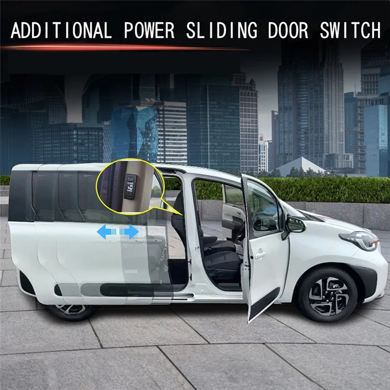 Car Electric Middle Door Switch Button With Electric Sliding Door Switch For Toyota Sienta 10 Series 2022+ Parts
Car Electric Middle Door Switch Button With Electric Sliding Door Switch For Toyota Sienta 10 Series 2022+ Parts