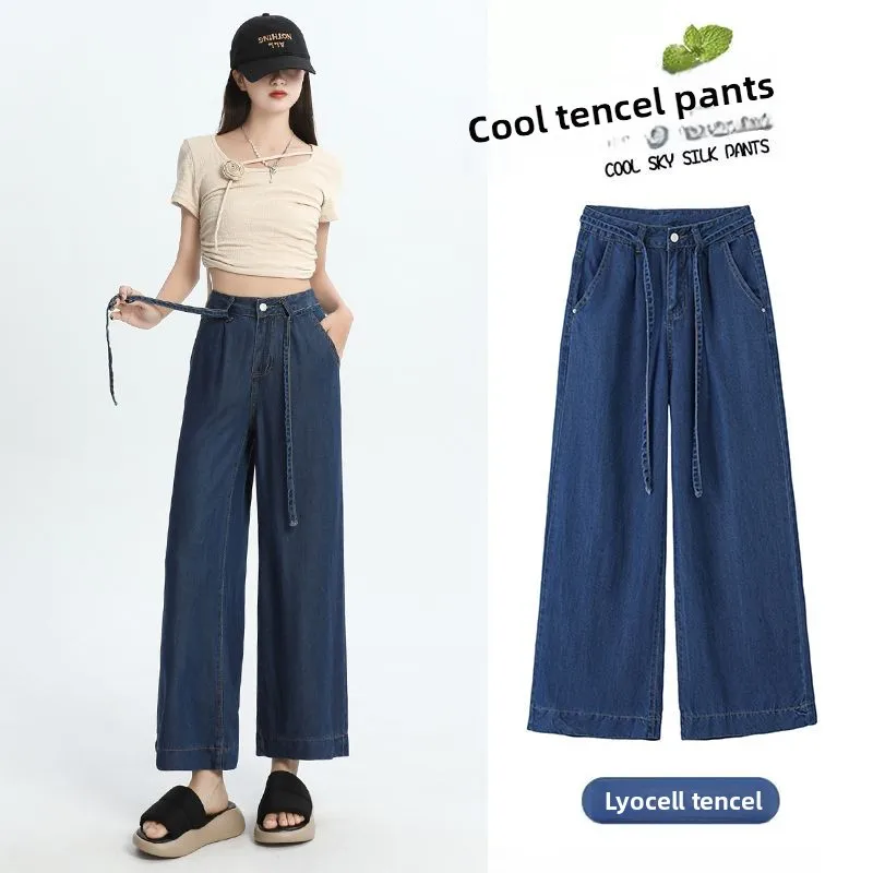 100% Lyocell Women Wide Leg Suits Y2K Traf High Waist Casual Trousers Women Korean Fashion Streetwear Baggy Sweatpants Pants
100% Lyocell Women Wide Leg Suits Y2K Traf High Waist Casual Trousers Women Korean Fashion Streetwear Baggy Sweatpants Pants