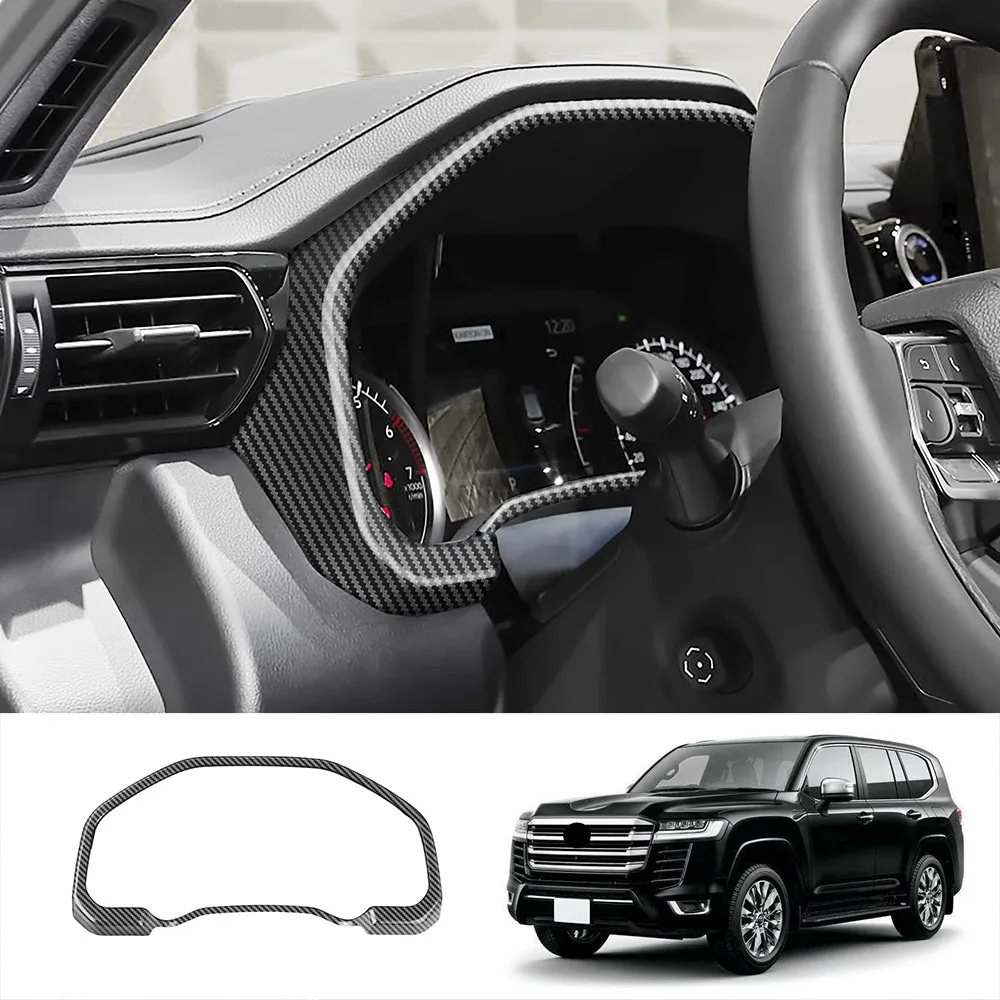 LHD For Toyota Land Cruiser 300 LC300 2022-2024 Carbon Fiber Car Dashboard Panel Cover Trim Decoration Frame Car Accessories
LHD For Toyota Land Cruiser 300 LC300 2022-2024 Carbon Fiber Car Dashboard Panel Cover Trim Decoration Frame Car Accessories