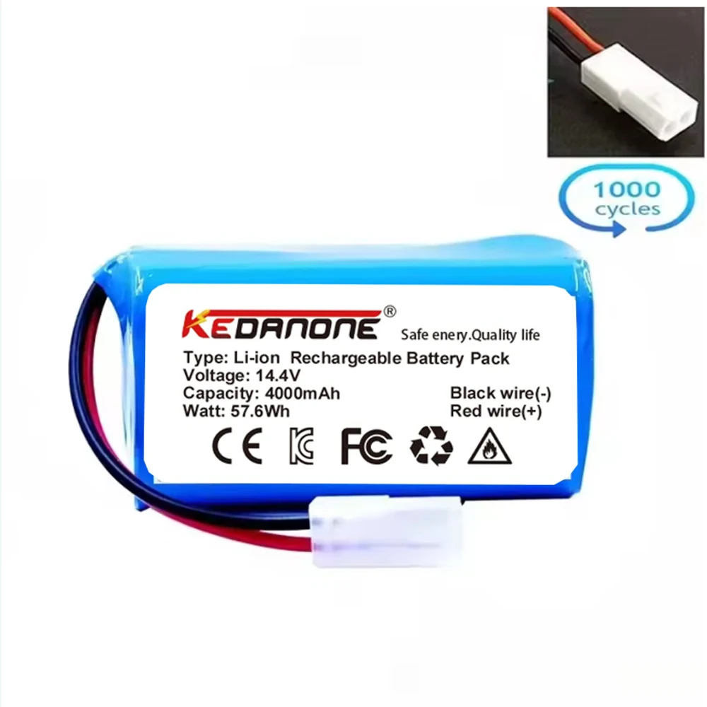 14.4V 3200mAh Lithium Ion Battery,Suitable for Xiaomi Robot Vacuum Mop Essential G1 (SKV4136GL) (MJSTG1) Robot Vacuum Cleaner
14.4V 3200mAh Lithium Ion Battery,Suitable for Xiaomi Robot Vacuum Mop Essential G1 (SKV4136GL) (MJSTG1) Robot Vacuum Cleaner