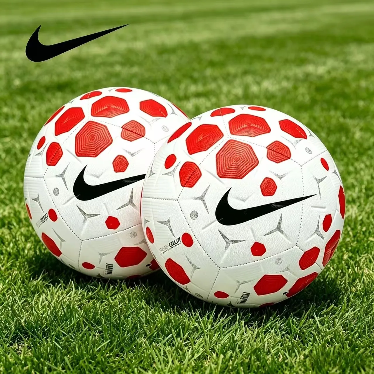 Nike Size 5 Soccer Ball, 2026 Match Ball, Premium Aerodynamic Training Ball for Youth Adult 2PCS HV6244-100+HV6244-100
Nike Size 5 Soccer Ball, 2026 Match Ball, Premium Aerodynamic Training Ball for Youth Adult 2PCS HV6244-100+HV6244-100