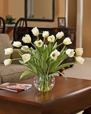 Abundance of Tulips Silk Centerpiece - Cream
Abundance of Tulips Silk Centerpiece - Cream