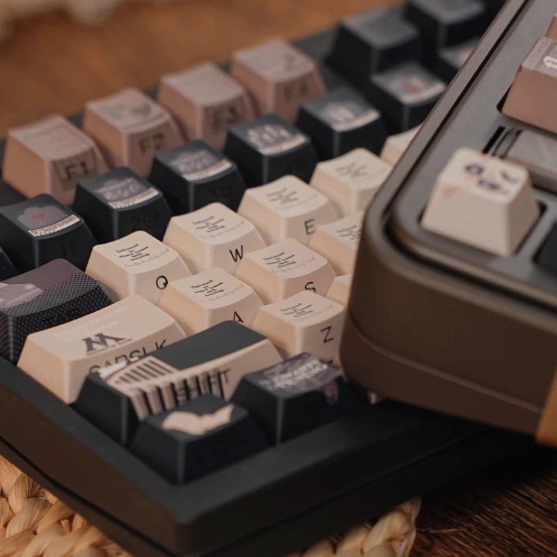 NEW Prophet's Diary Keycaps Custom PBT Cherry Transparent Profile Key Cap Cute Cartoon Anime Point Key Caps for Gamers Design MX
NEW Prophet's Diary Keycaps Custom PBT Cherry Transparent Profile Key Cap Cute Cartoon Anime Point Key Caps for Gamers Design MX