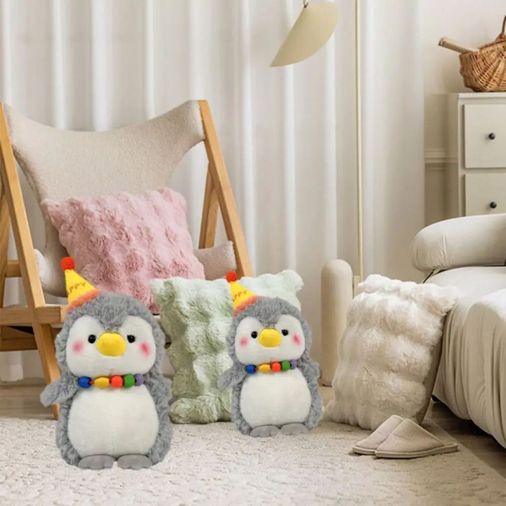 Wear Hat Plush Hat Penguin Toy Soft Simulation Birthday Penguin Plush Doll Ins Cartoon Birthday Hat Animal Kids Doll New Year
Wear Hat Plush Hat Penguin Toy Soft Simulation Birthday Penguin Plush Doll Ins Cartoon Birthday Hat Animal Kids Doll New Year