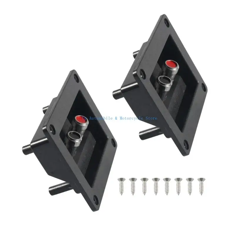 270E 2Pcs Square Speaker Terminal Cup for Vehicle RVs Stereo System Quick
270E 2Pcs Square Speaker Terminal Cup for Vehicle RVs Stereo System Quick