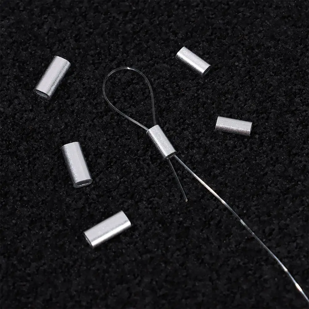 Portable Stainless Steel Oval Fishing Wire Tube Line Crimping Sleeves Double Aluminum Tube Wire Crimp Connector
Portable Stainless Steel Oval Fishing Wire Tube Line Crimping Sleeves Double Aluminum Tube Wire Crimp Connector