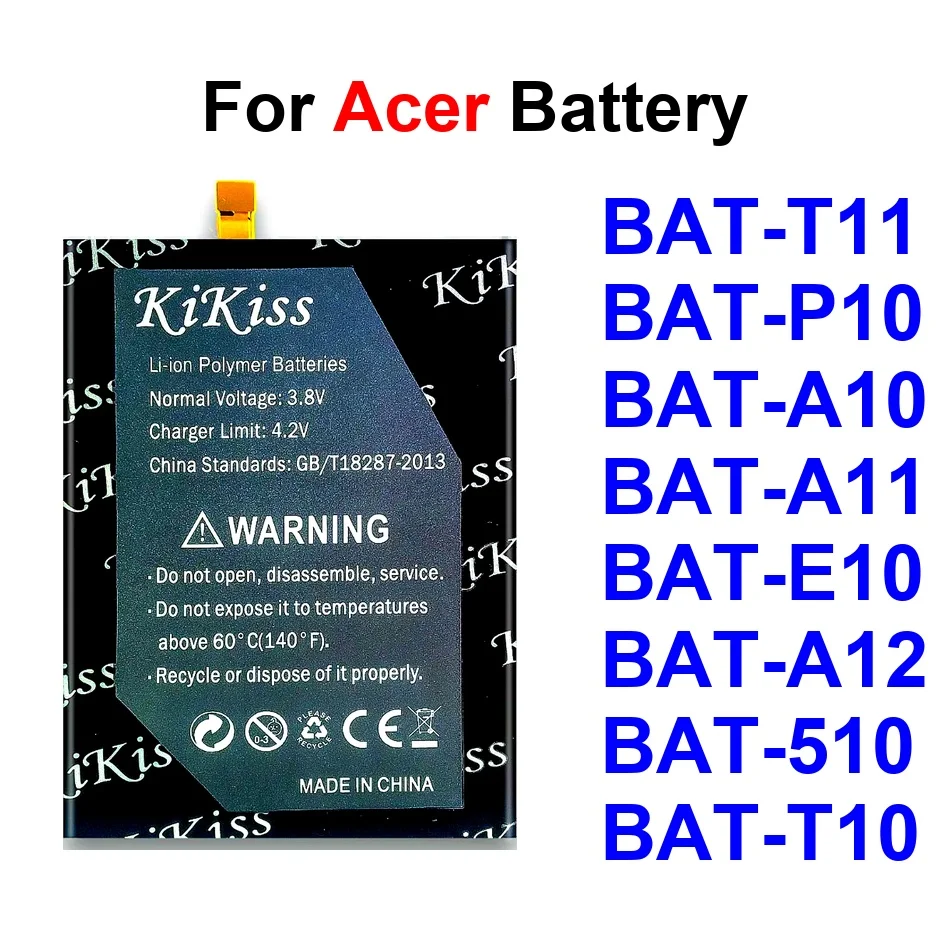 Аккумулятор Bat-A12 Bat-510 для Acer Liquid E3 E700, Liquid Metal S59 Z330 Z410 Z5 Z520 Z520, Z530 Z630, Bat A11 A12 E10 510 Lte
Аккумулятор Bat-A12 Bat-510 для Acer Liquid E3 E700, Liquid Metal S59 Z330 Z410 Z5 Z520 Z520, Z530 Z630, Bat A11 A12 E10 510 Lte