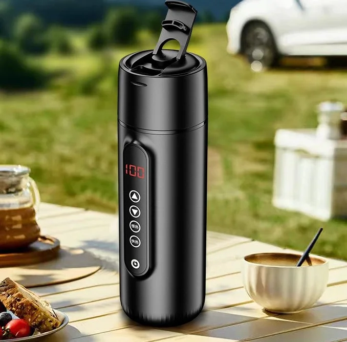 Heating Temperature Control Electric Kettle 24V Car Truck Water Heater Car Heating Smart Water Cup
Heating Temperature Control Electric Kettle 24V Car Truck Water Heater Car Heating Smart Water Cup