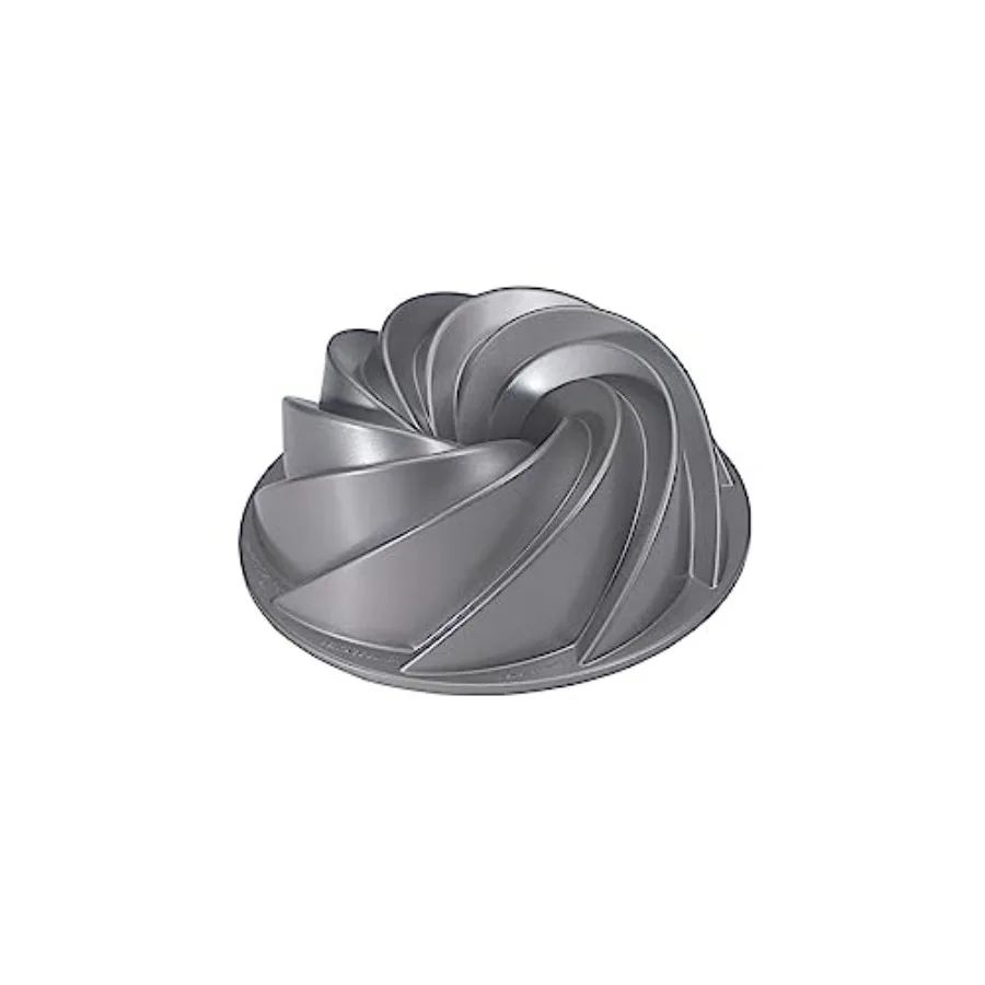 Форма для выпечки Heritage Bundt на 10 чашек, серебристая, с антипригарным покрытием для легкого извлечения и прочной алюминиевой конструкцией.
Форма для выпечки Heritage Bundt на 10 чашек, серебристая, с антипригарным покрытием для легкого извлечения и прочной алюминиевой конструкцией.