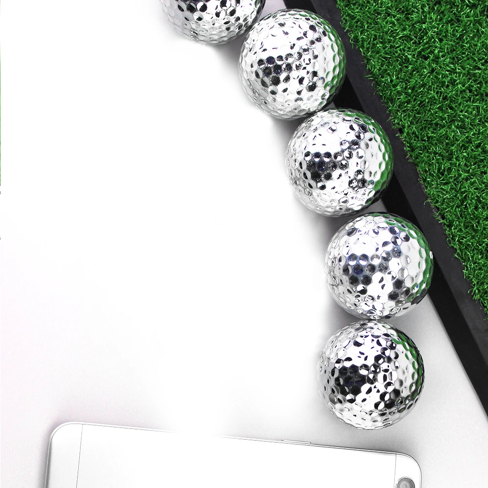 1/2 шт. мячи для гольфа, 2-слойные серебряные Dupont Surlyn + синтетическая резина для игроков в гольф, тренировочные тренировочные мячи для гольфа на открытом воздухе
1/2 шт. мячи для гольфа, 2-слойные серебряные Dupont Surlyn + синтетическая резина для игроков в гольф, тренировочные тренировочные мячи для гольфа на открытом воздухе