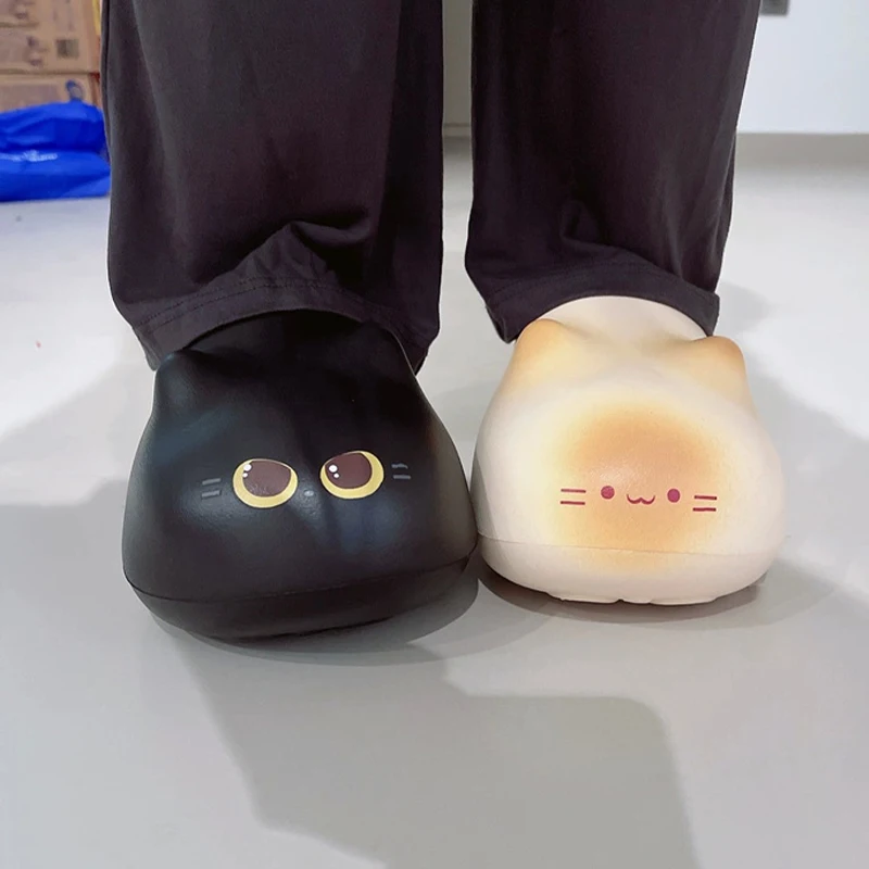Cat Slippers With Foot Print Women's Summer Breathable Anti-Skid Cloud Shoes for Adults Home Slipper Odorless Mules Garden Clogs
Cat Slippers With Foot Print Women's Summer Breathable Anti-Skid Cloud Shoes for Adults Home Slipper Odorless Mules Garden Clogs