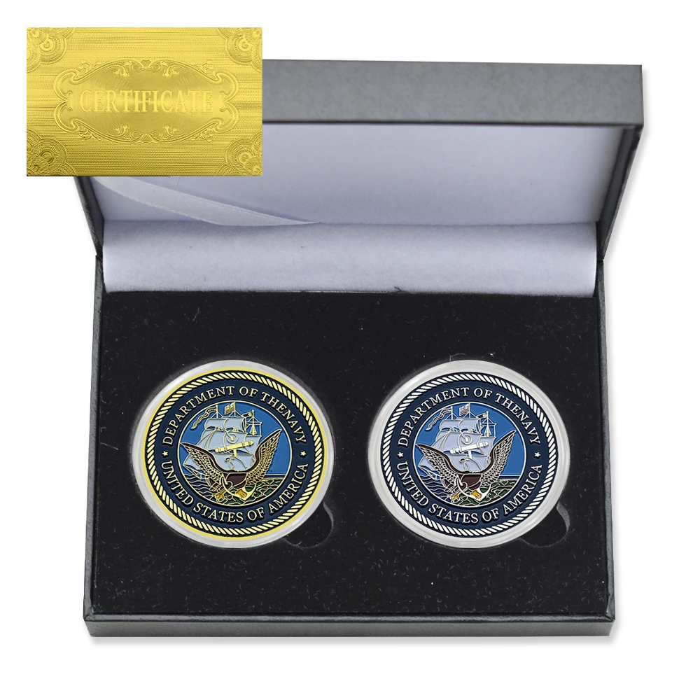 2pc/box US Marine Corps Commemorative Coin, Metal Paint Crafts Challenge, Coin Belt, Certificate and Gift Box, Collectibles Gift
2pc/box US Marine Corps Commemorative Coin, Metal Paint Crafts Challenge, Coin Belt, Certificate and Gift Box, Collectibles Gift