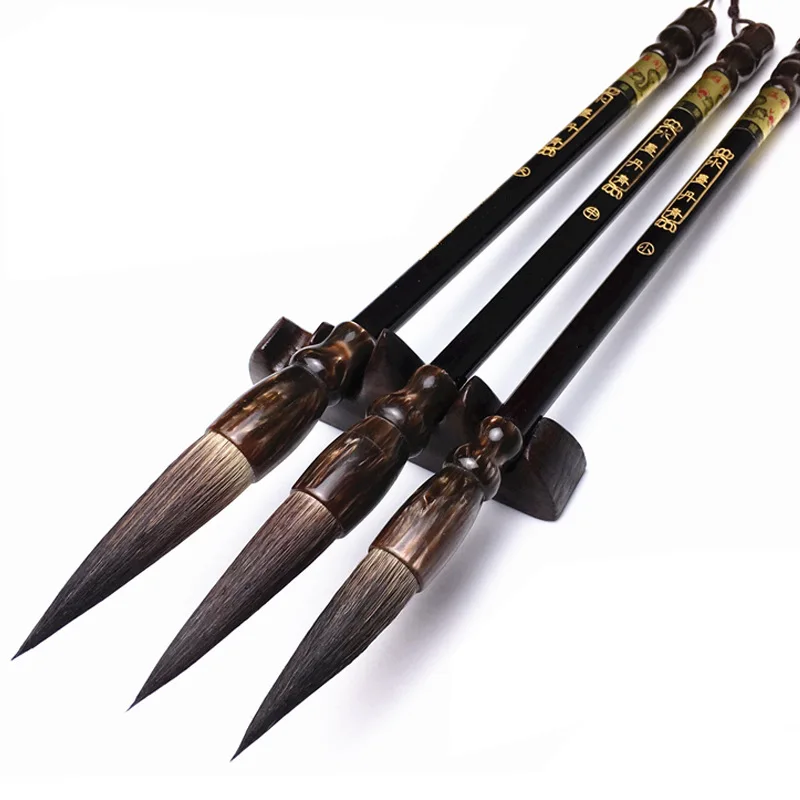 3Pcs/Set Bear Hair Calligraphy Brushes Pen Lian Brush Writing Brush Set Chinese Landscape Art Painting Ink Brush Tinta China
3Pcs/Set Bear Hair Calligraphy Brushes Pen Lian Brush Writing Brush Set Chinese Landscape Art Painting Ink Brush Tinta China