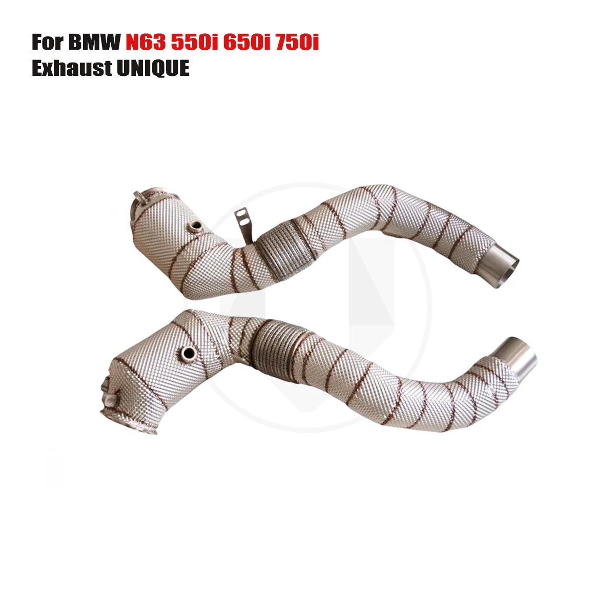 UNIQUE For Bmw N63 550i 650i 750i With insulator downpipe With cat/without cat exhaust pipe
UNIQUE For Bmw N63 550i 650i 750i With insulator downpipe With cat/without cat exhaust pipe