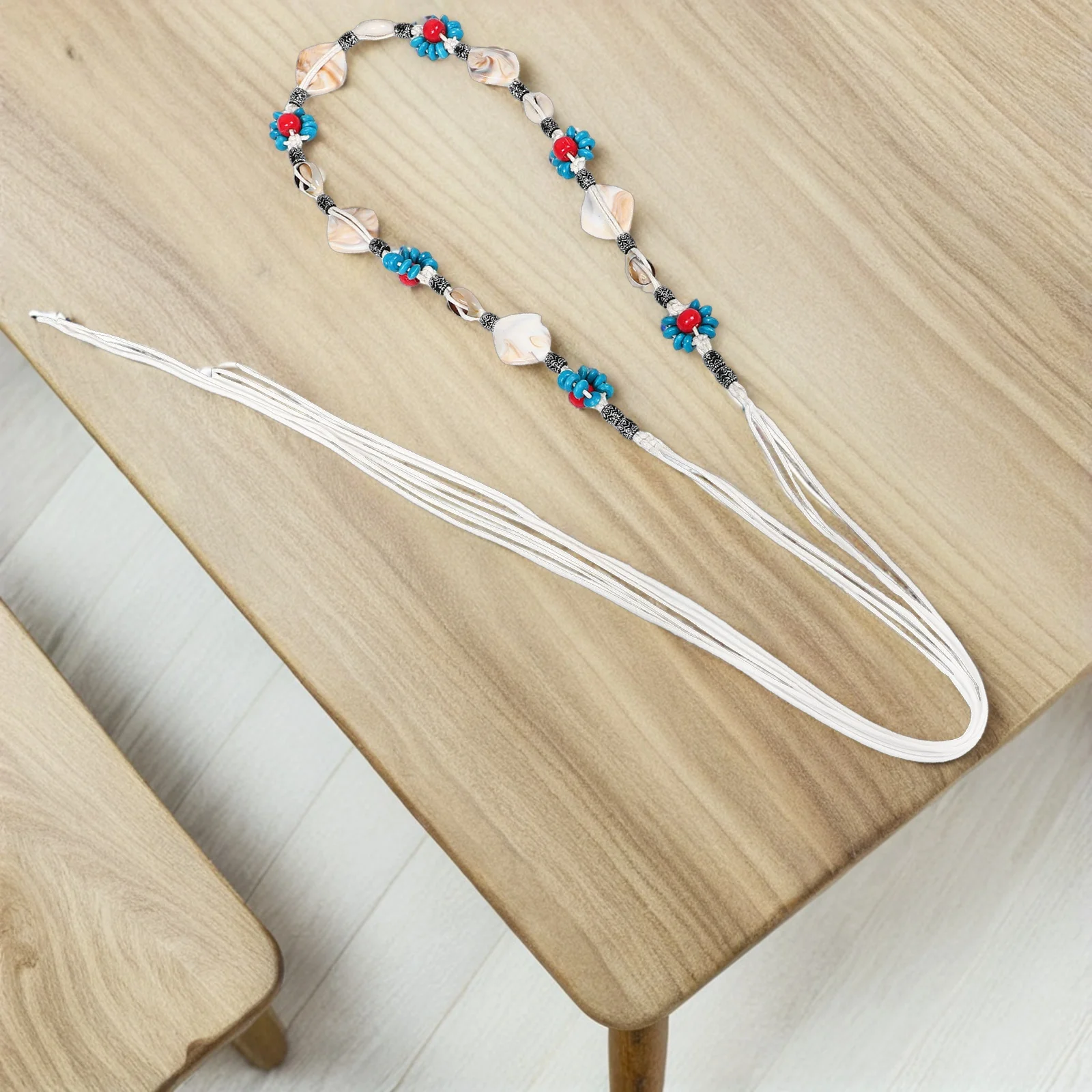 Boho Woven Waist Belt Women Handmade Acrylic Accents Adjustable Knot Structure Unique Design Festivals Beach Macrame Belt
Boho Woven Waist Belt Women Handmade Acrylic Accents Adjustable Knot Structure Unique Design Festivals Beach Macrame Belt