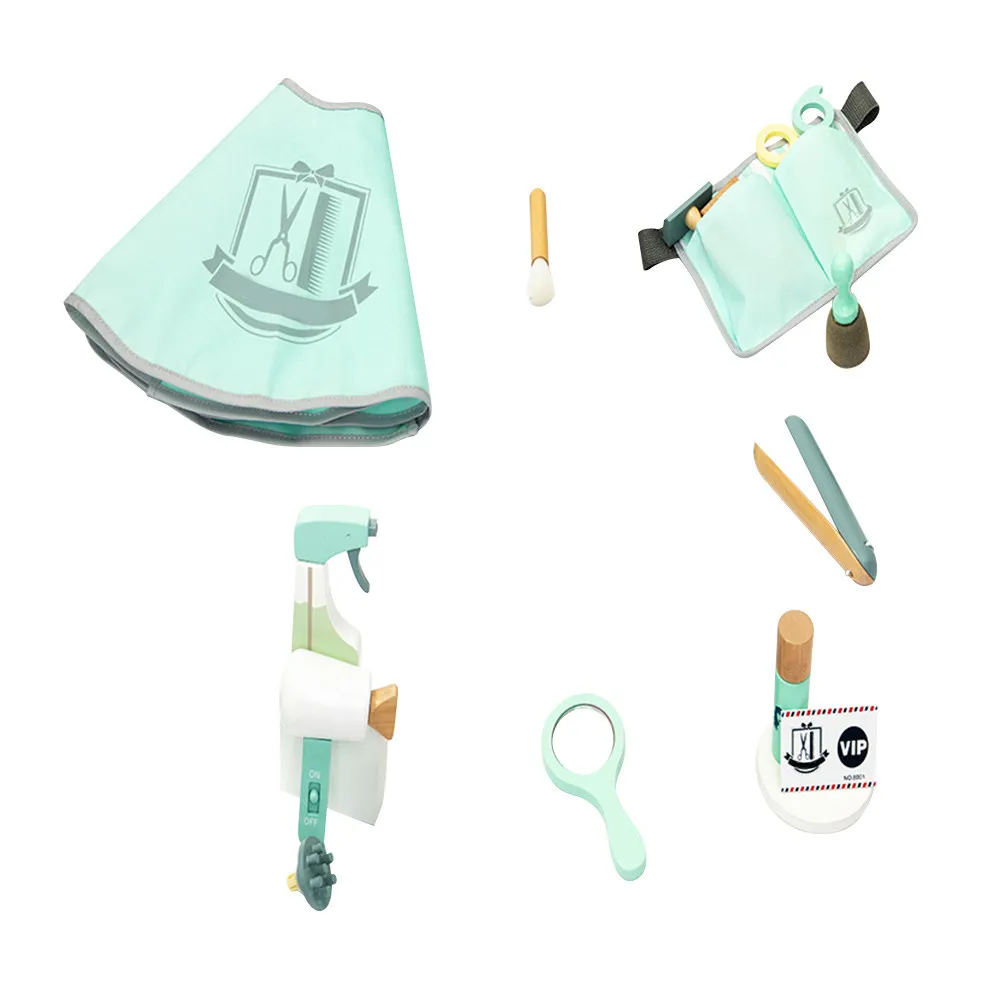 1Set Kids Wooden Barber Playset Hair Stylist Pretend Play Kit Safe Non Toxic Materials Fine Motor Skills Hand Eye Coordination
1Set Kids Wooden Barber Playset Hair Stylist Pretend Play Kit Safe Non Toxic Materials Fine Motor Skills Hand Eye Coordination